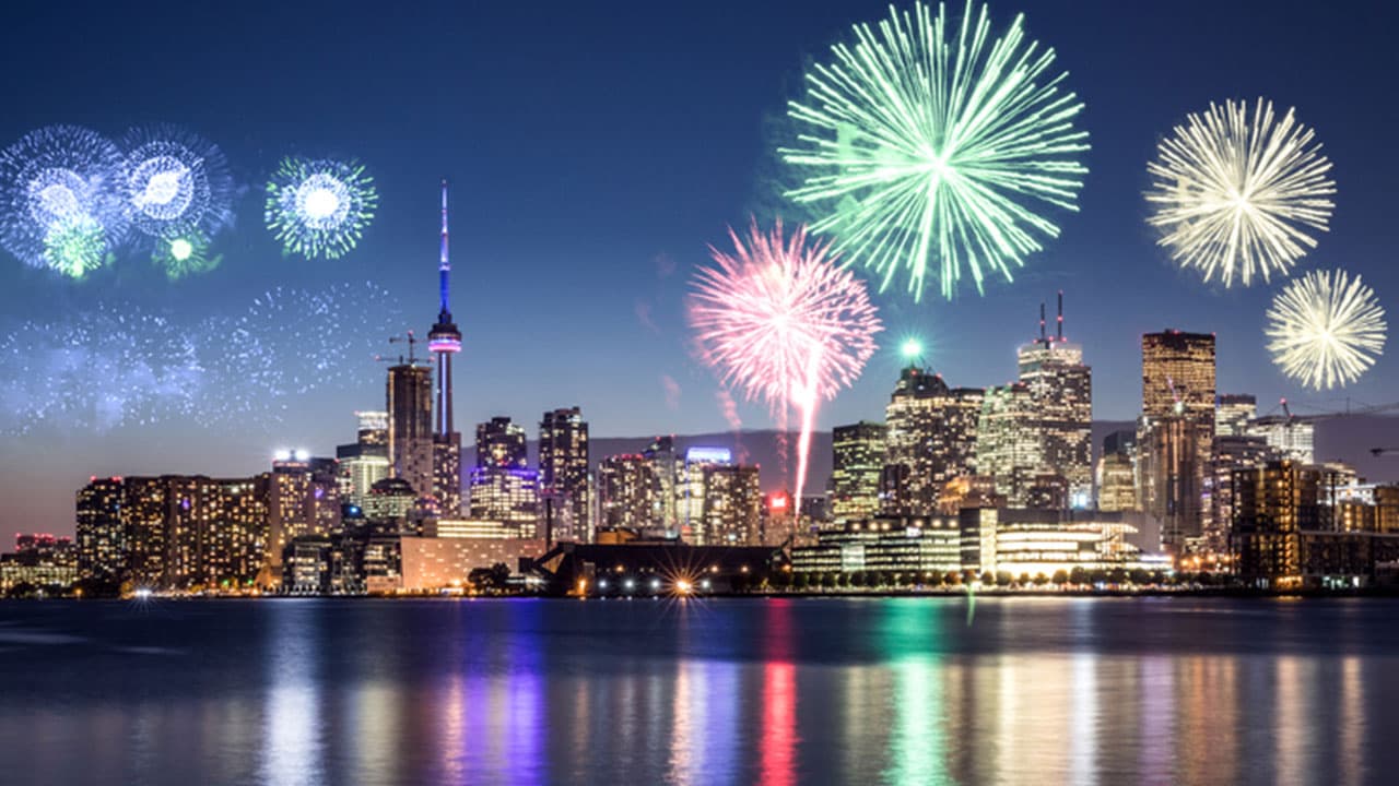 2024 New Year's Eve in Canada - Fireworks, Family Fun & Adult Parties