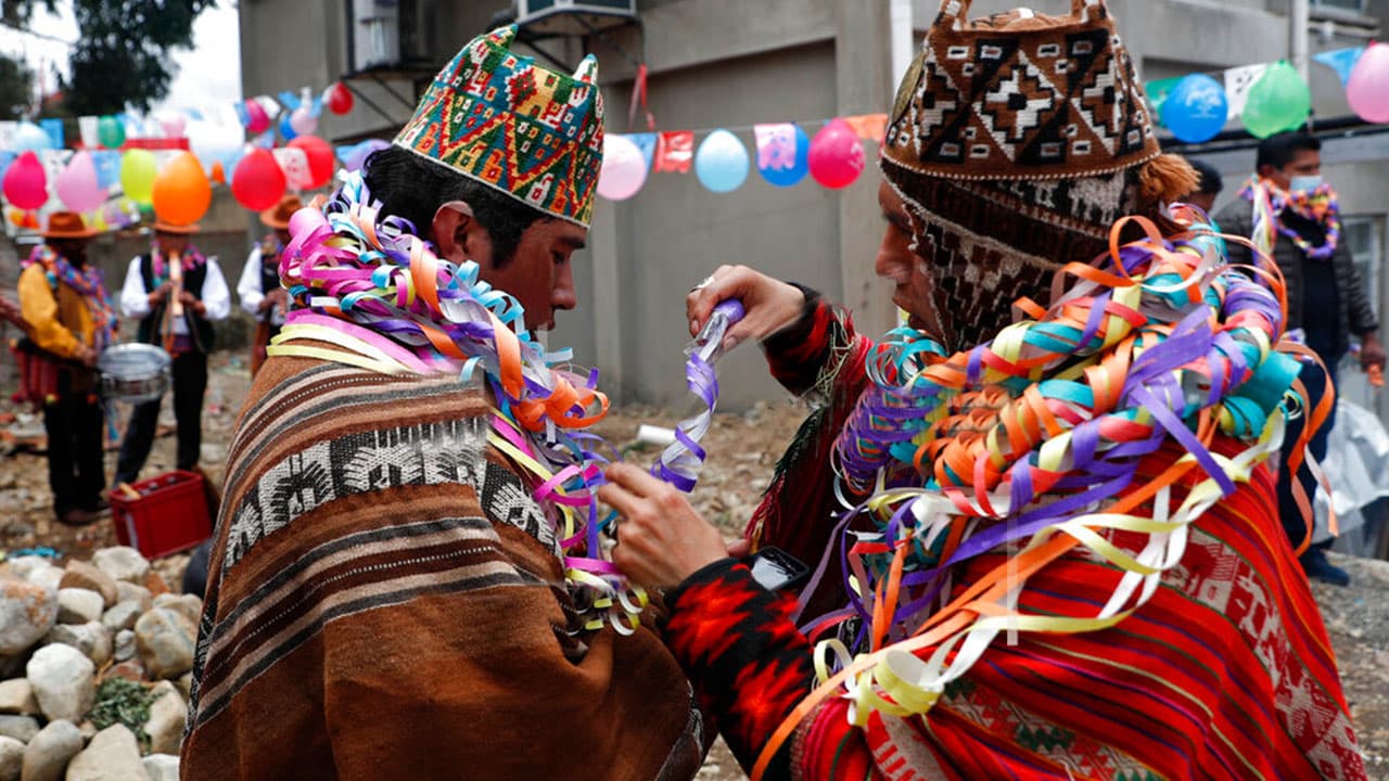 Carnival Tuesday in Bolivia